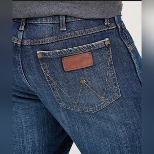 Mens Wrangler Retro Relaxed Boot Jeans Cowboy Rodeo Western 34x32